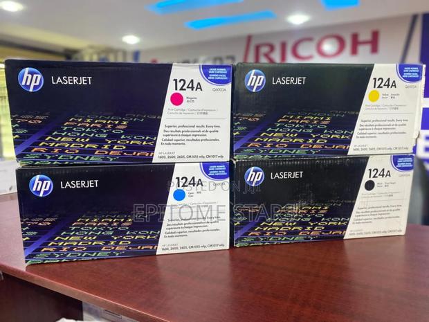 Hp Laserjet 1600 Toner Hp124a(Q6002a) Yield Above 1,100 Copies