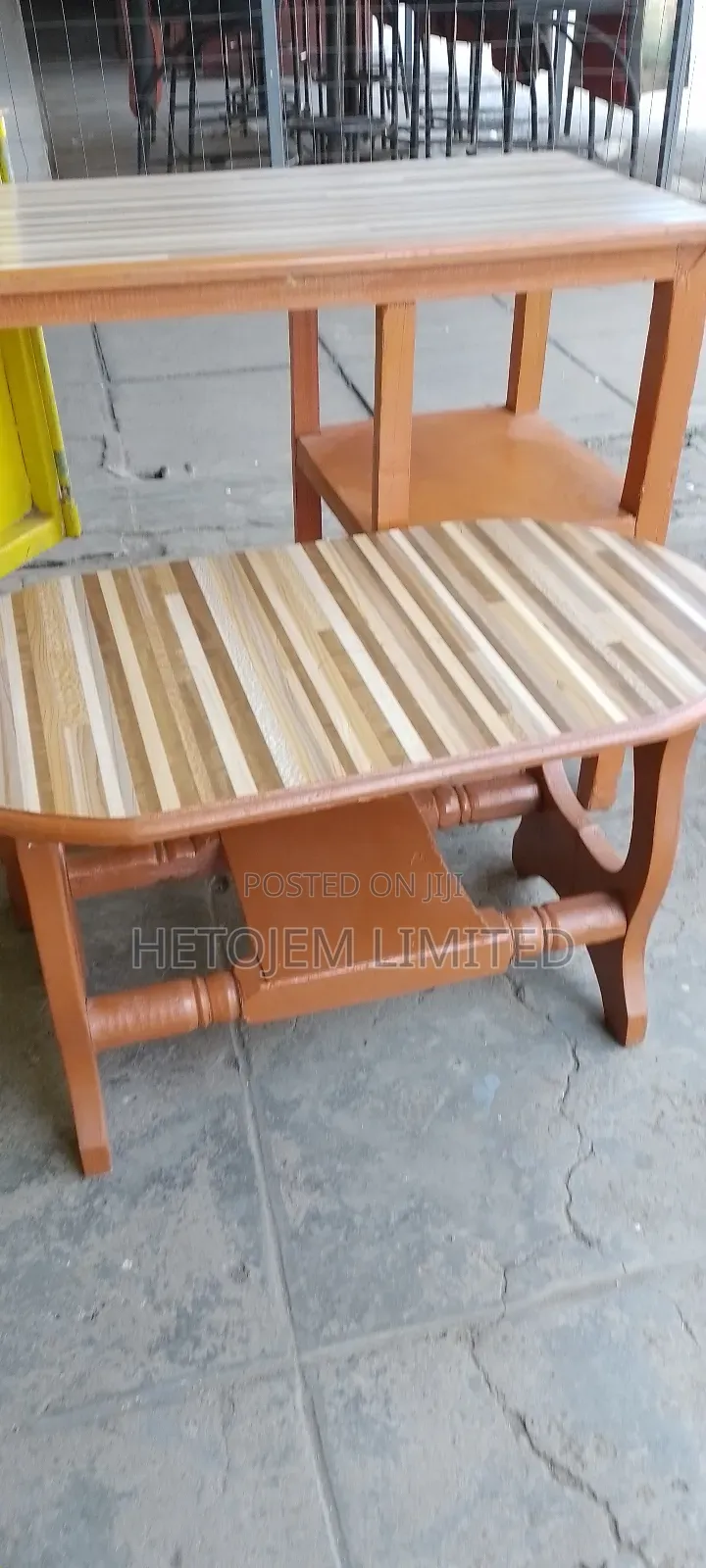 Wooden Grace Set | Kitchen Table + Multi-Use Small Table