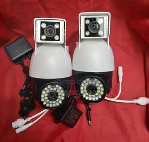 V380 Outdoor Dual Lens CCTV PTZ Camera