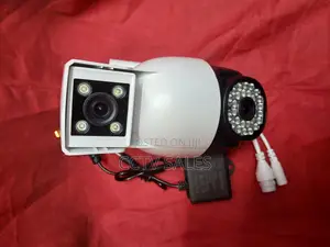 Waterproof PTZ Dual Lens CCTV Camera
