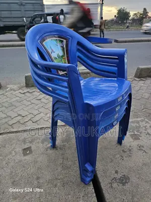 Blue Plastics Chairs