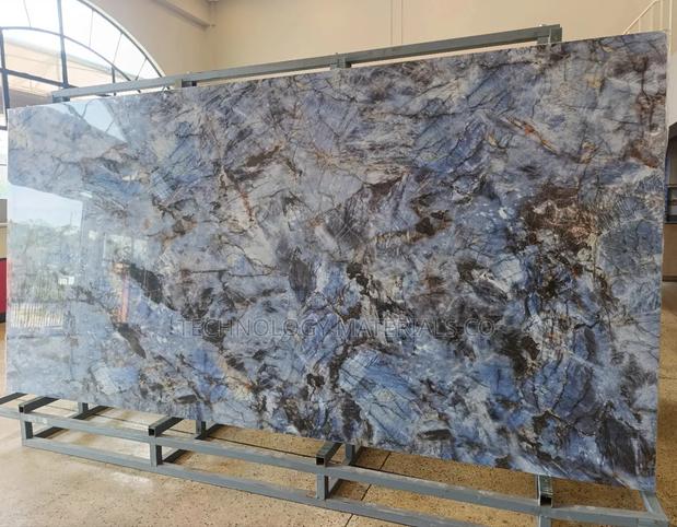 Azure Blue Island Sintered Stone(320cm * 160cm * 12mm) - thumbnail 2