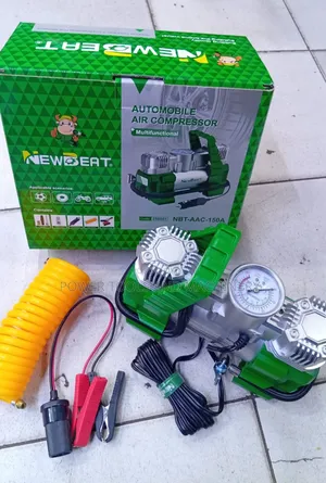 Newbeat Mobile Air Compressor 
150 Watts
120psi