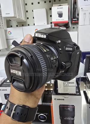Nikon D5500 DSLR Camera With 50mm Lens (Black) - main view