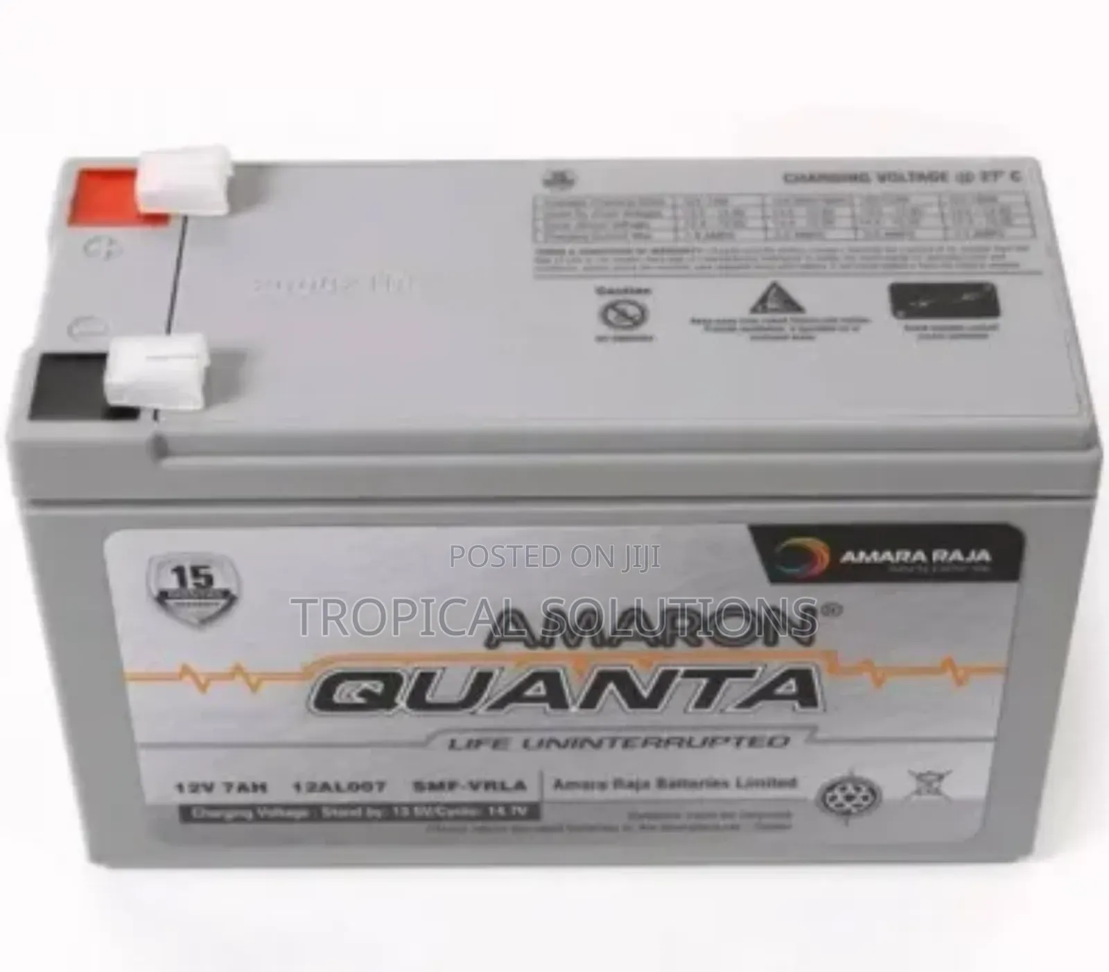 12volts 12ah Amaron Quanta Model 12v, 12ah Sealed