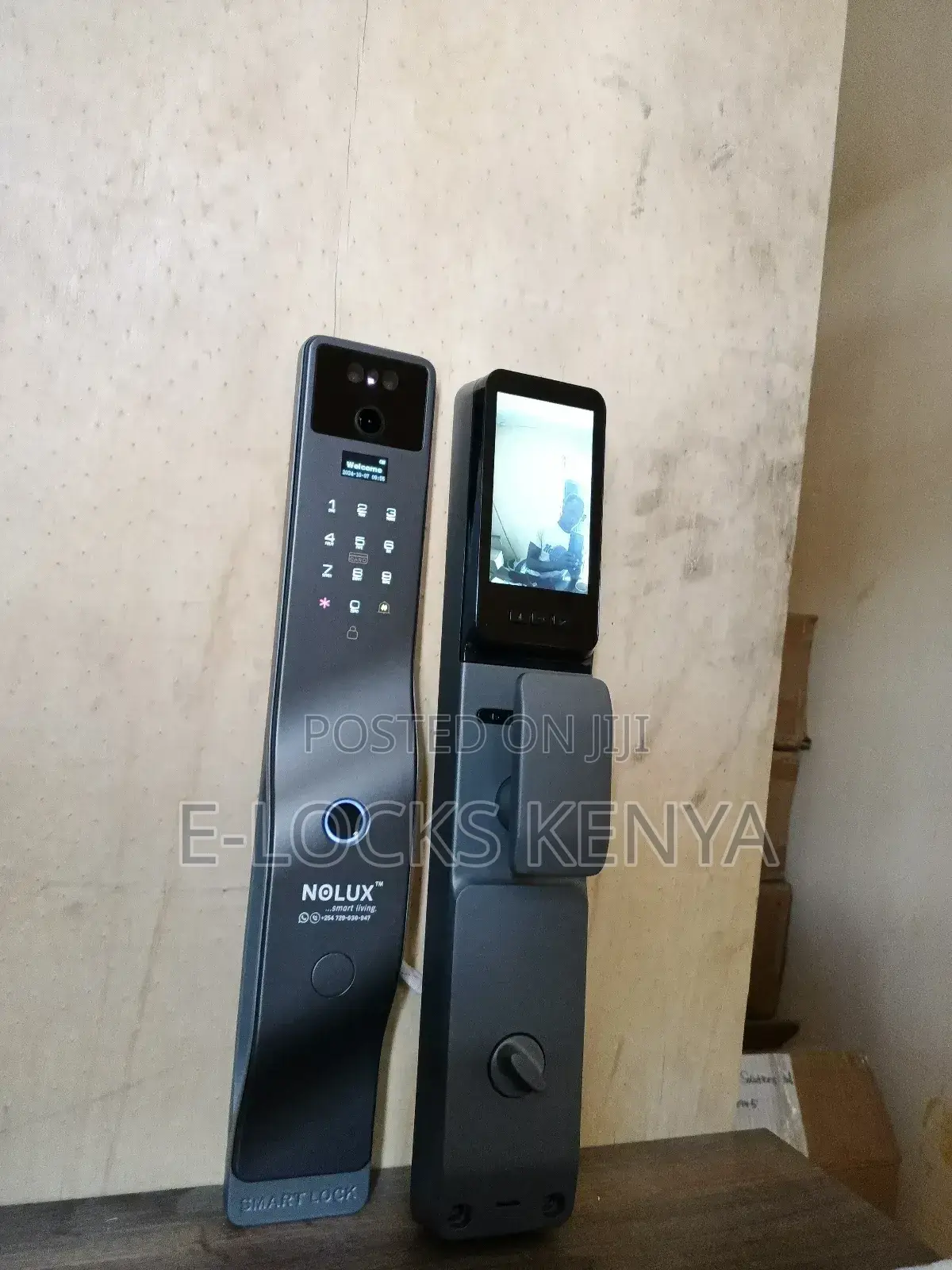 3d Face Recognition Smart Locks for Front Door Tuya Wifi Biometric
