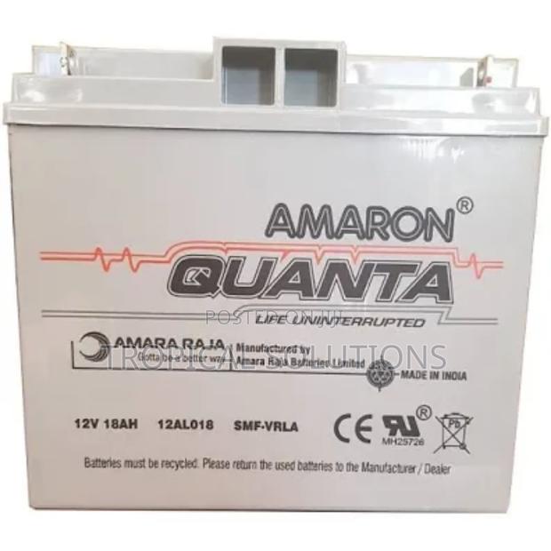 Ups Battery 12volts 18ah Amaron Quanta Model 12v 18ah Sealed