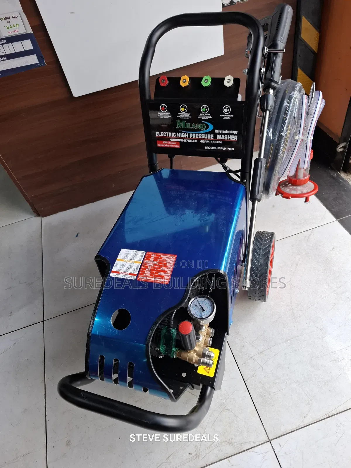 High Pressure Washer. - 270bar