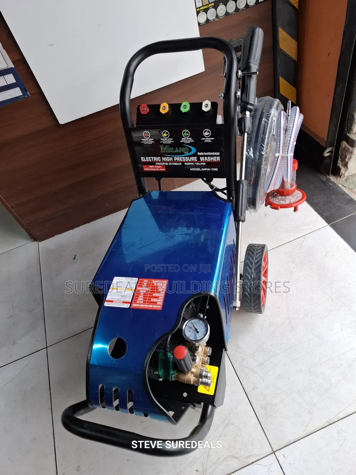 High Pressure Washer. - 270bar