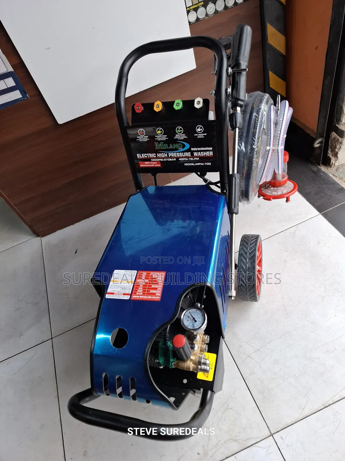 High Pressure Washer. - 270bar
