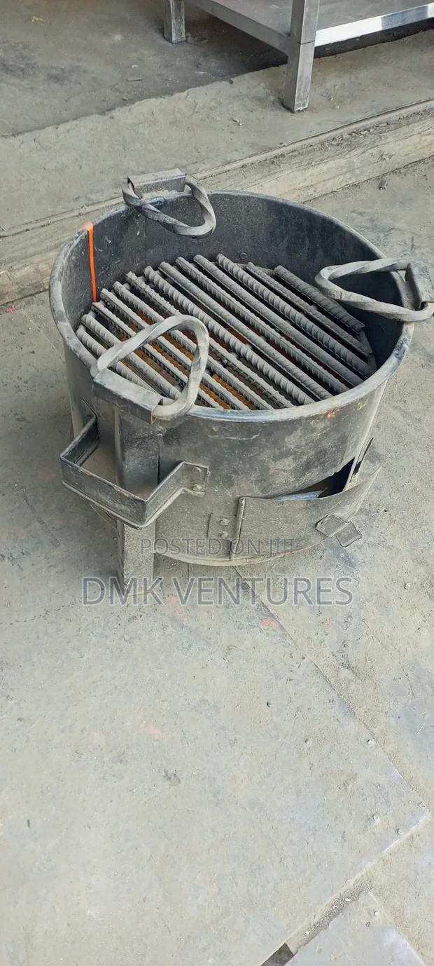 Rated Griddled Charcoal Jiko - main view