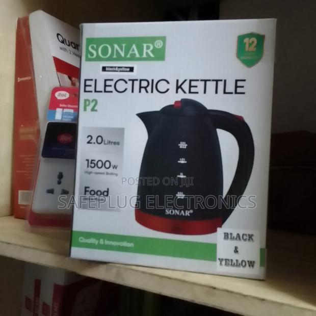 Sonar Plastic Kettle -2litres - main view