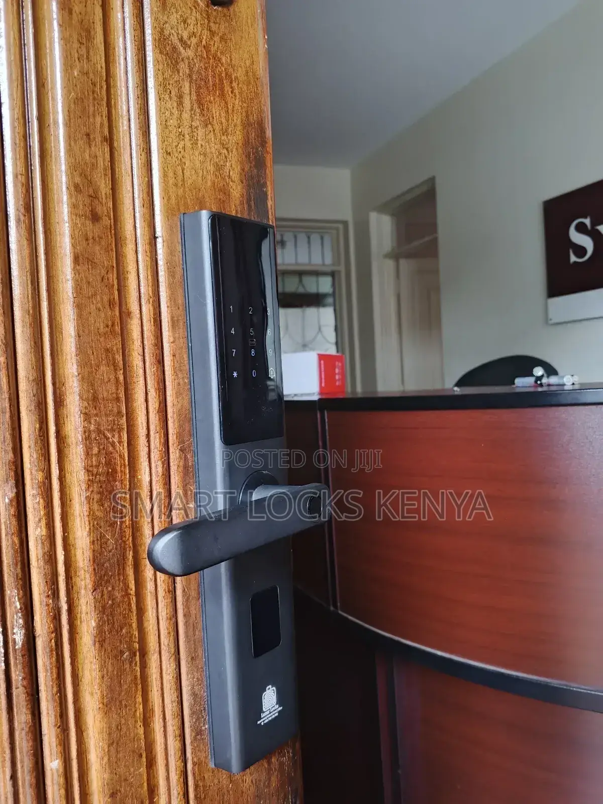 Biometric Intelligent Door Lock Tuya Wifi Remote Unlock