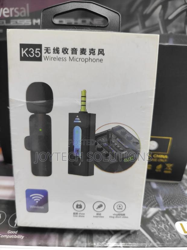 Lapel Mic Wireless Microphone Clip-On - main view