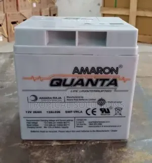 Ups Battery 12 Volts 26ah Amaron Quanta Model 12v 26ah Sealed
