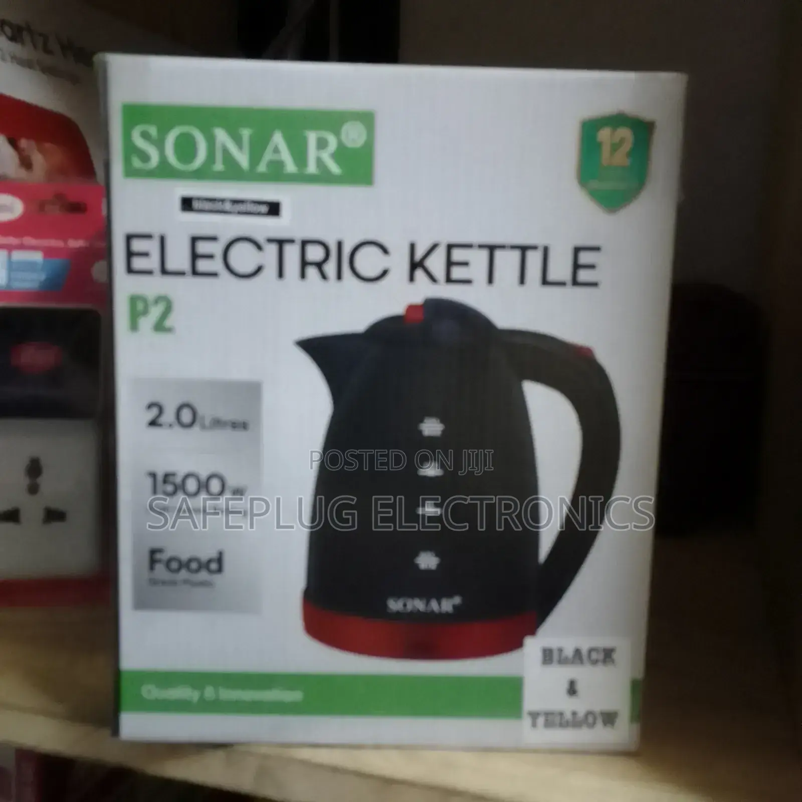 2l Sonar Electric Kettle
