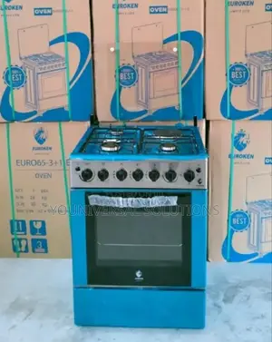 60*65 Euroken 3+1 Standing Cooker With Electric