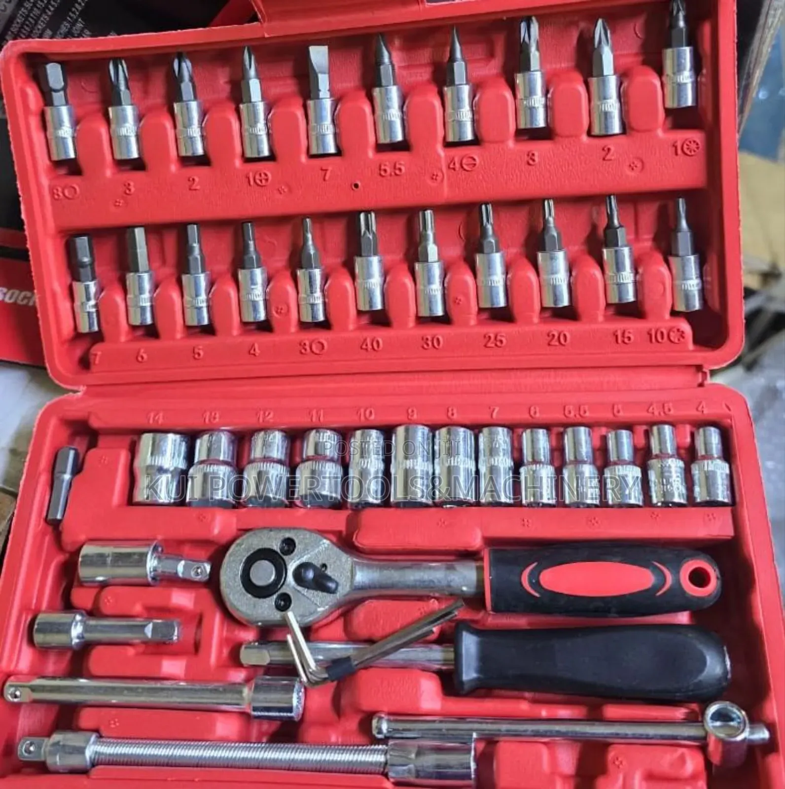 Socket Wrench Tool Set / Mechanic Toolbox