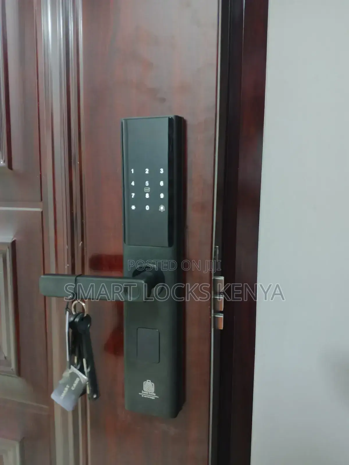 Smart Digital Fingerprint Doorlock Tuya Wifi Intelligent Door Lock