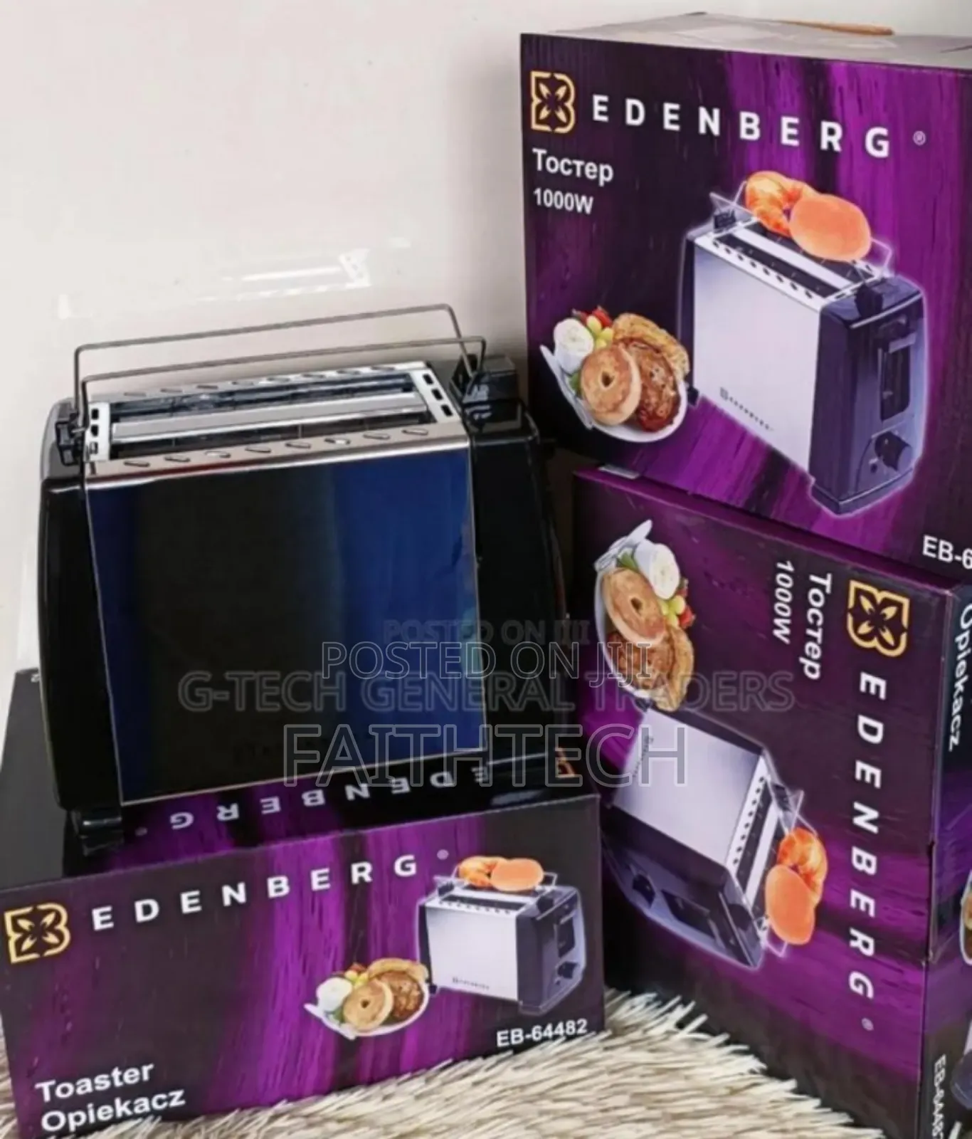 Edenberg 2 Slice Toaster