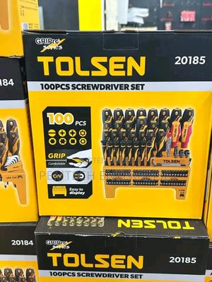 Tolsen 100pcs Screwdriver Set, Model 20185. - thumbnail 2