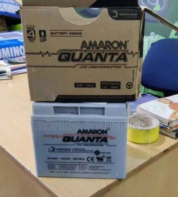 Ups Battery 12 Volts 42ah Amaron Quanta Model 12v 42ah