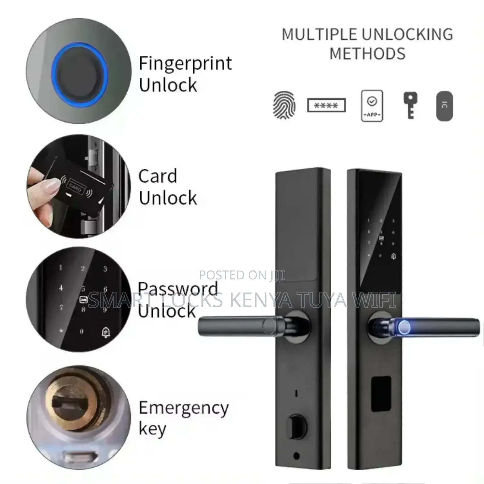 Biometric High Quality Smart Digital Fingerprint Doorlock