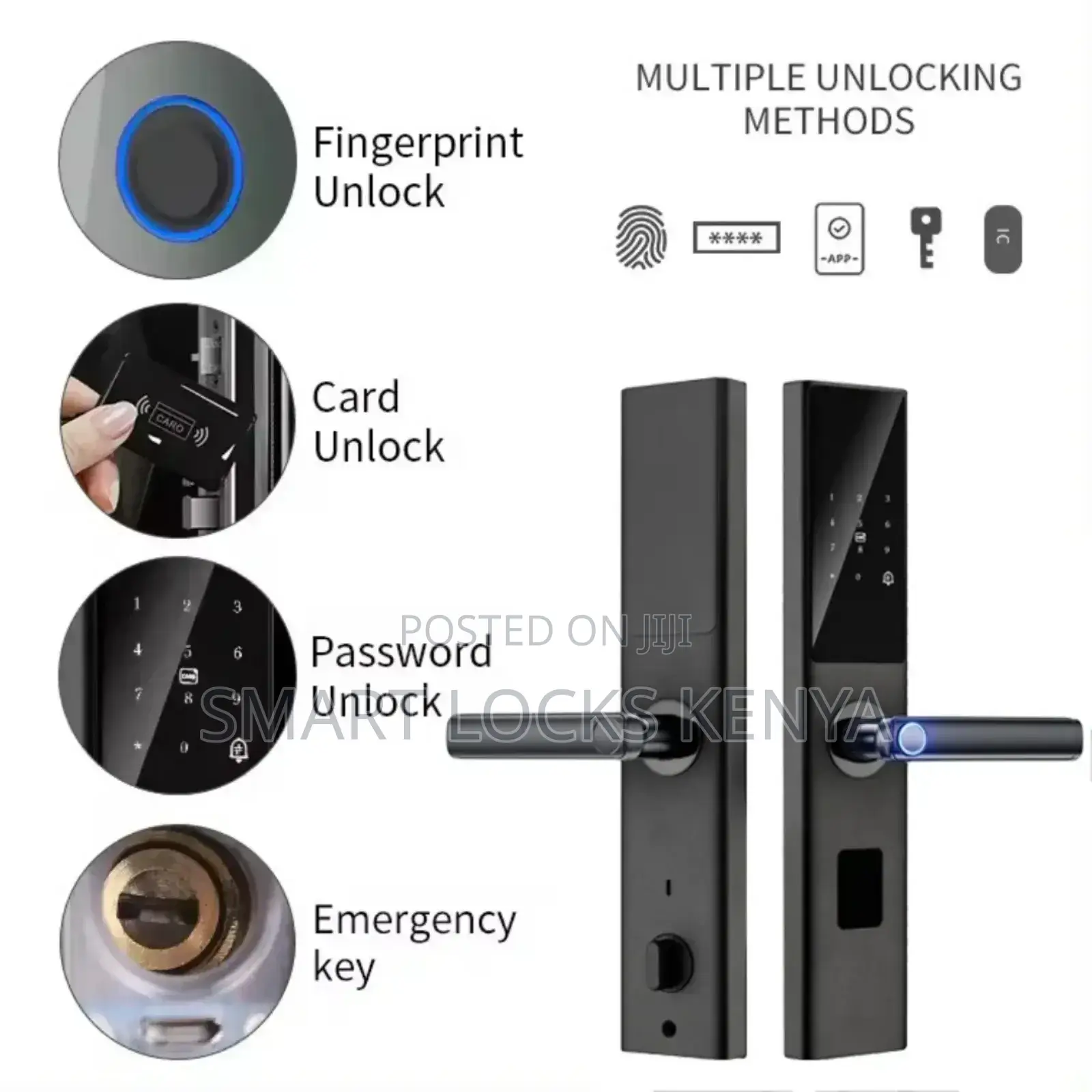 Biometric High Quality Smart Digital Fingerprint Doorlock