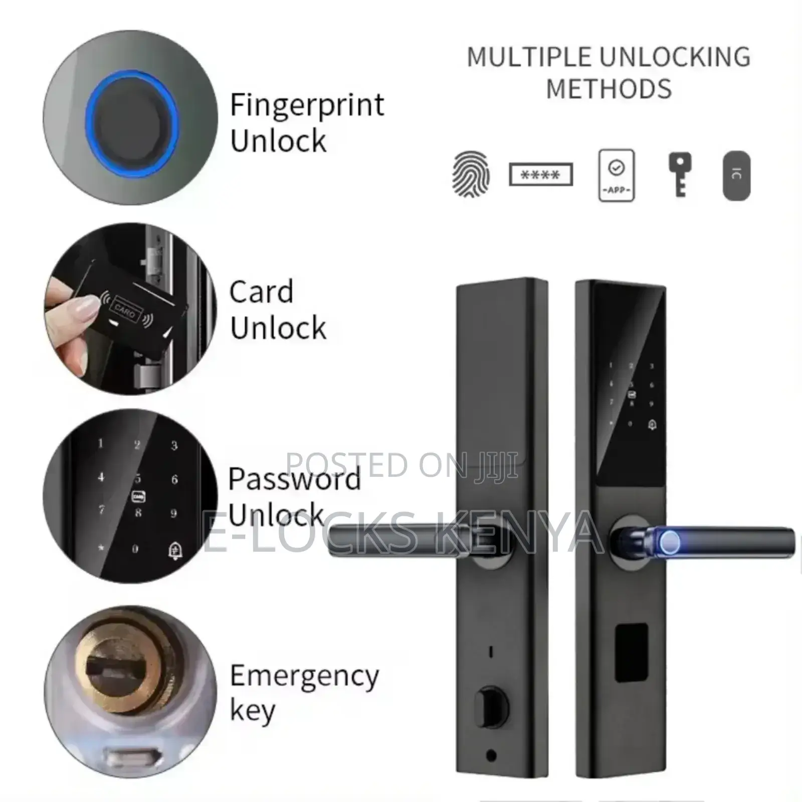 Biometric High Quality Smart Digital Fingerprint Doorlock