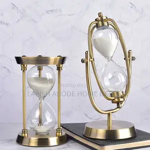 Large Hour Glass Decor and Timer