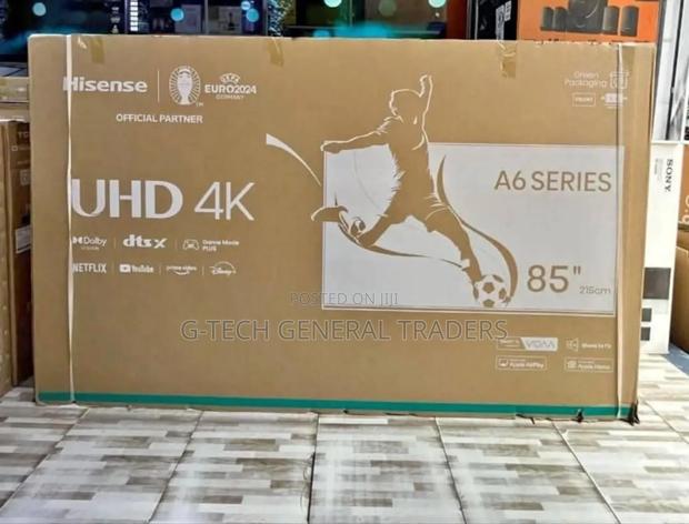 Hisense 85inch A6 Series Uhd 4k Frameless Tv - thumbnail 2