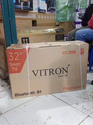 Vitron HTC-3200s 32′′ Frameless Smart Android TVS 1 Year Warranty 