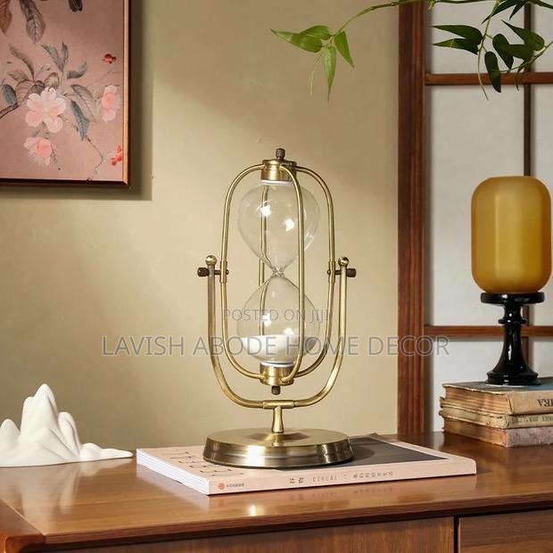 Large Size Rotating Hour Glass Decor Gift Idea - thumbnail 2