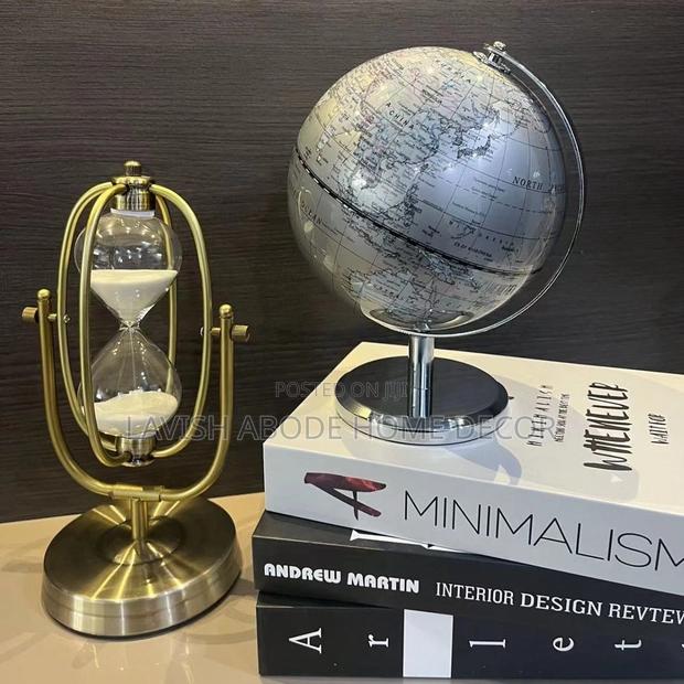 Large Size Rotating Hour Glass Decor Gift Idea