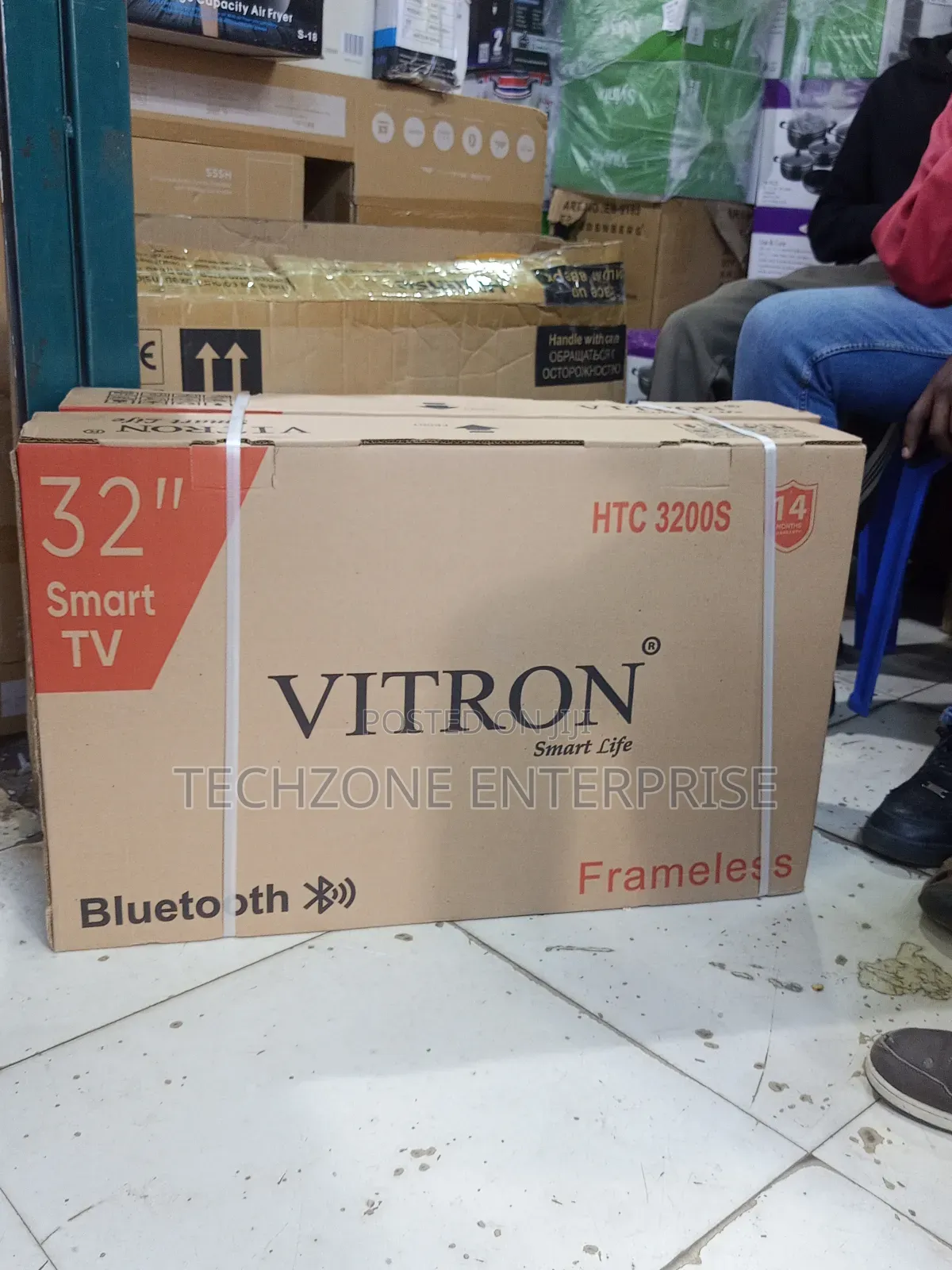 Vitron 32′′ Inch Frameless Smart Android TVS Multiple Connectivity,