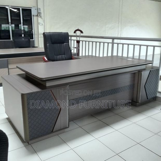 Office Furniture; (250cm) Executivedesk – Spacious Luxury Furniture