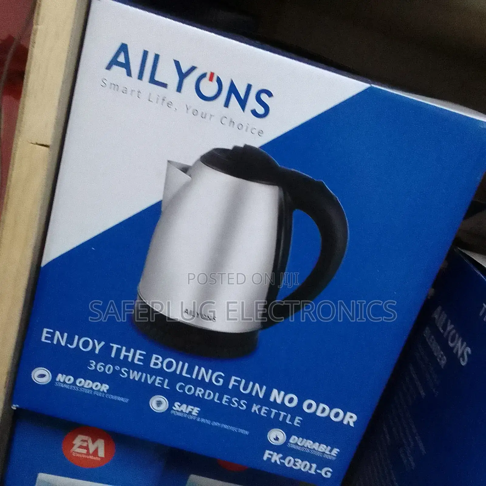 Ailyons Stainless Kettle 1.8l