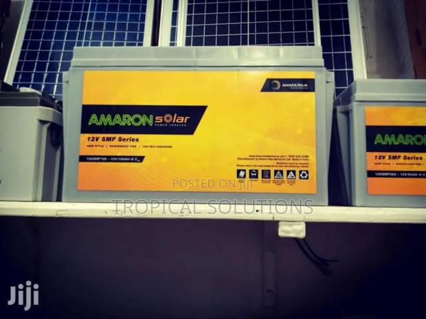 Amaron Solar Vrla Batteries 12 Volts 100ah Sealed - thumbnail 2