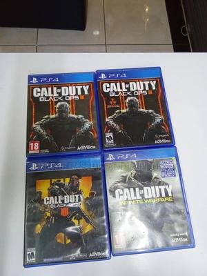 Call of Duty Black Ops 3/4and Infinite Warfare