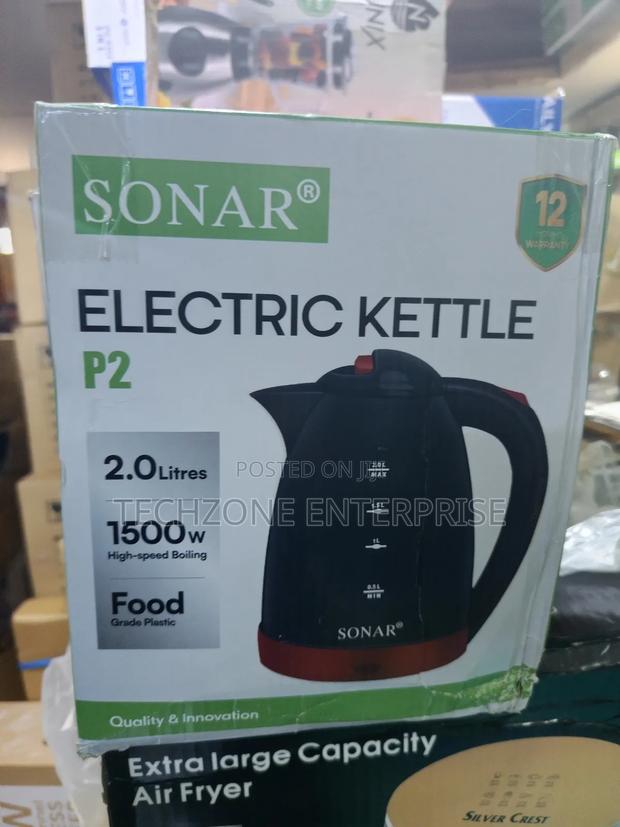 2.0 Litres Sonar P2 Plastic Kettle - main view