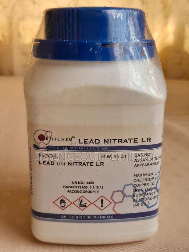 Lead Nitrate 500g Lr Griffchem - main view
