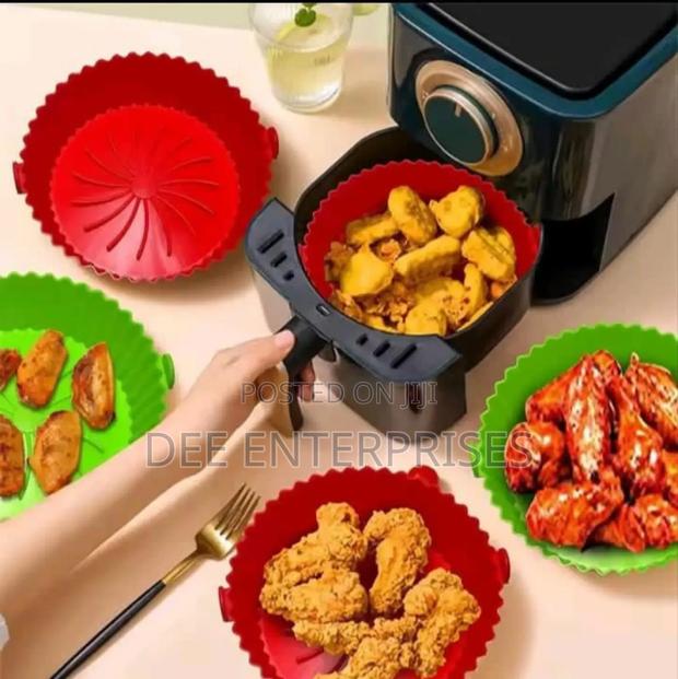 Airfryer Protective Silicone Cover Protects Food - thumbnail 3