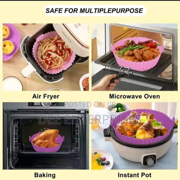 Airfryer Protective Silicone Cover Protects Food - thumbnail 4