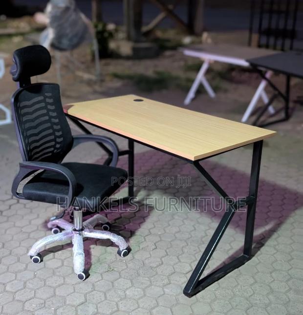 Metallic Office Desk Metallic Office Desk - main view