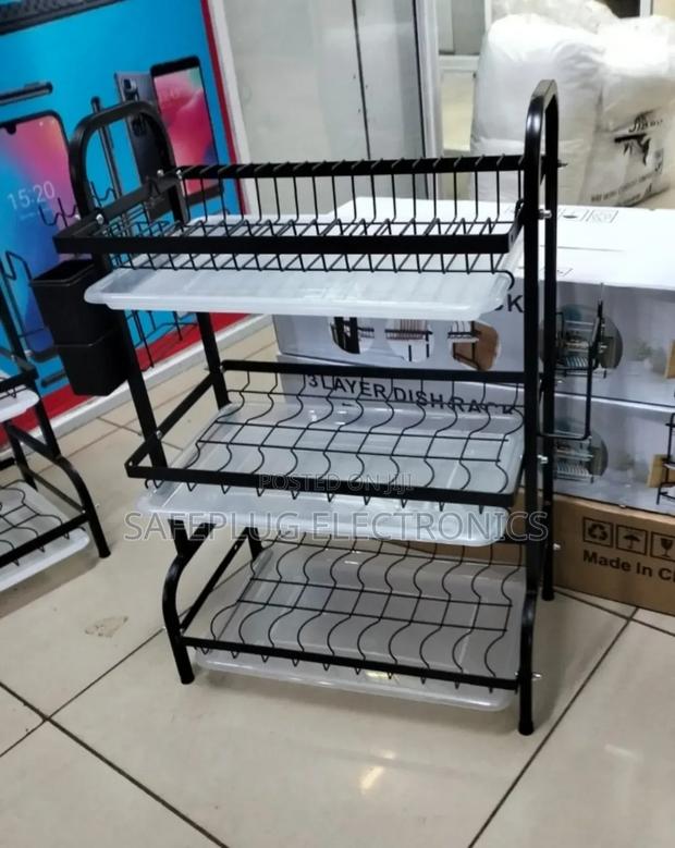 Heavy Duty Advanced 3 Tier Dish Rack - main view