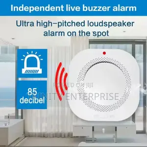 Tuya Wifi Smoke Detector Alarm Sensor Home Security Fire