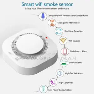 Tuya Smart Life Wifi Smoke Detector Alarm Sensor