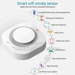 Tuya Smart Life Wifi Smoke Detector Alarm Sensor