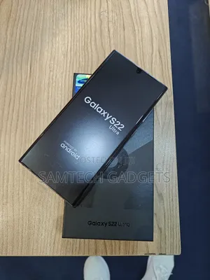 New Samsung Galaxy S22 Ultra 5G 256 GB Black