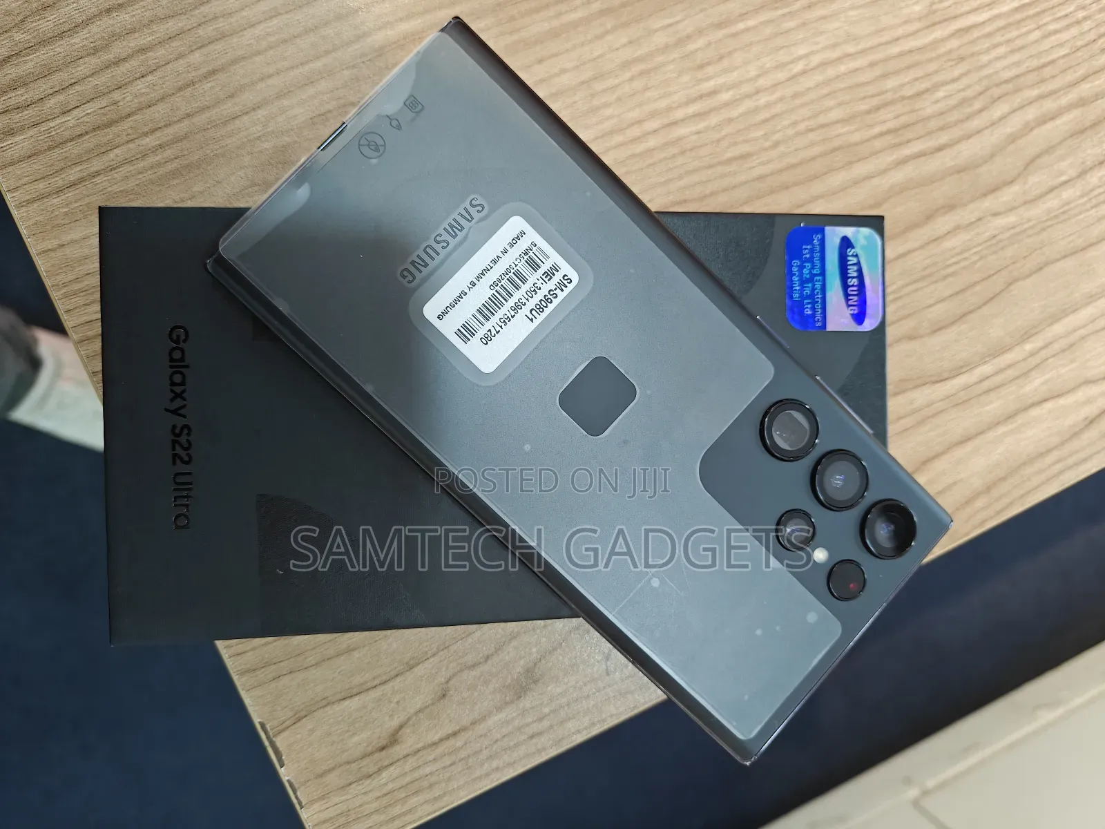 New Samsung Galaxy S22 Ultra 5G 256 GB Black